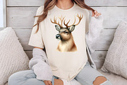 Watercolor  Christmas  Clipart, an Illustration by DreamCafeArt (Thumbnail 6 of 8)