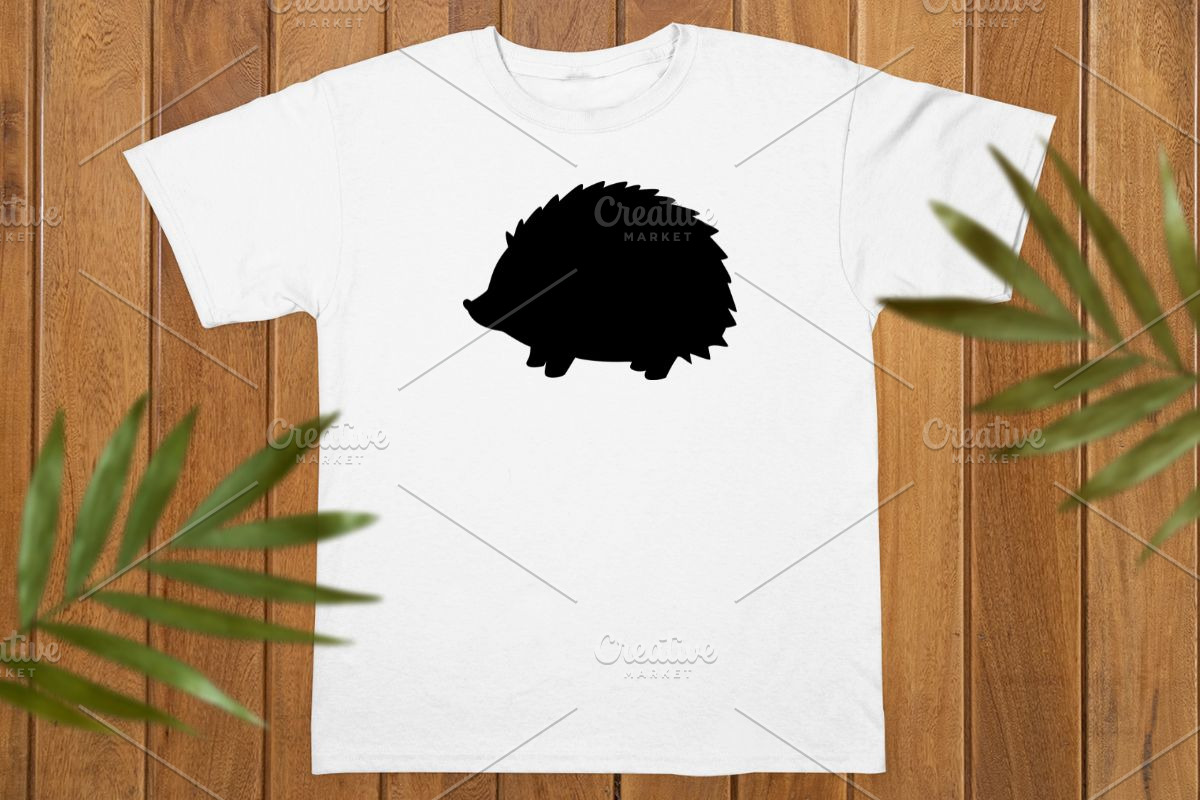 Hedgehog Silhouette SVG, an Animal Illustration by newminddesign (Photo 8 of 10)
