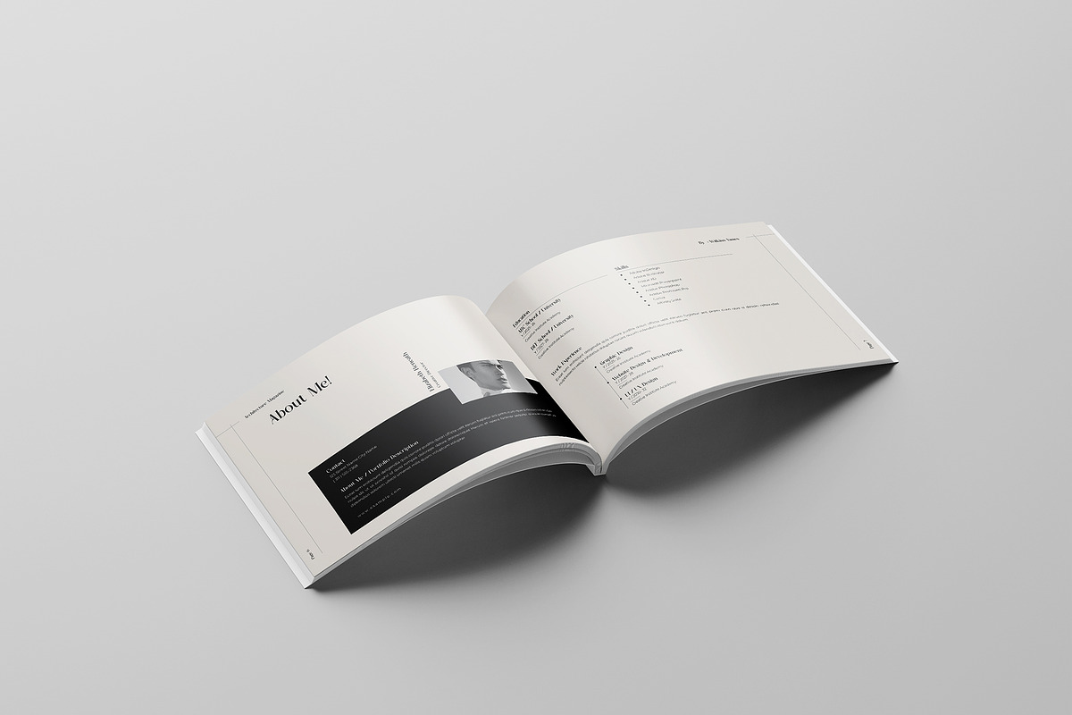 Architecture Magazine Template, a Magazine Template by Spark_Creative