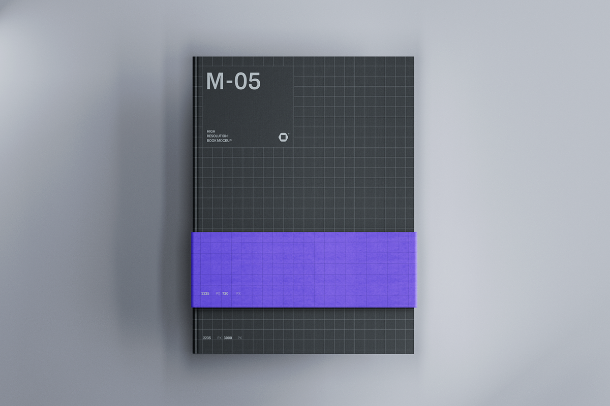 Book Mockup M05 / 6 Scenes, a Print Template by Daniel's Visual (Photo 7 of 9)