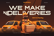 Vordex, a Sans Serif Font by Burntilldead (Thumbnail 12 of 12)