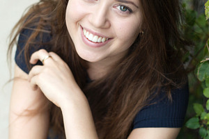 Beautiful young girl featuring outdoor, closeup, and clear