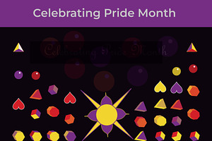 Pride  Month Idea, a Seasonal Illustration by Lakhan1998