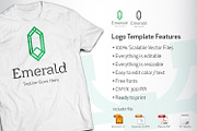 Emerald logo, a Branding & Logo Template by vectorlogos89 (Thumbnail 2 of 2)