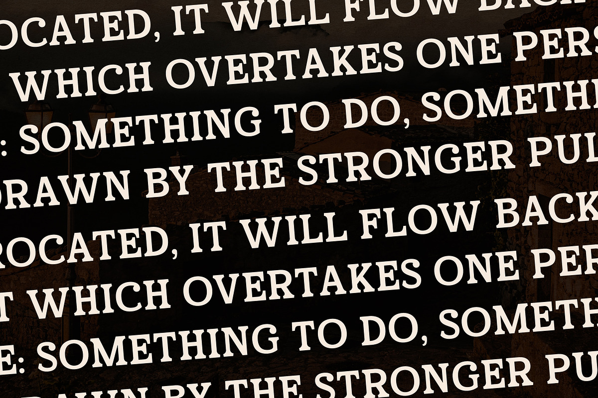 Dhrifted Slab Serif Font, a Slab Serif Font by Storytype Studio (Photo 8 of 15)