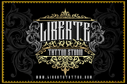 ANTHEMS MODERN BLACKLETTER, a Blackletter Font by dansdesign (Thumbnail 2 of 9)