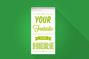 Hipster Browser Frame Set, a Websites & App Template by PitchStock (Thumbnail 3 of 5)
