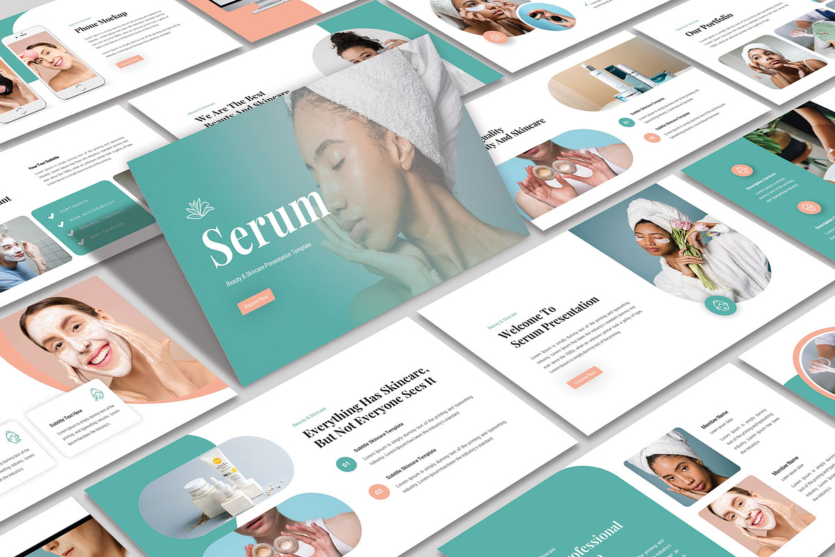 Serum Presentations Template, a Presentation Template by TypeMakers (Photo 1 of 5)