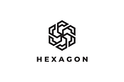 Abstract Hexagon Logo Template, a Branding & Logo Template by johnkent (Thumbnail 3 of 3)