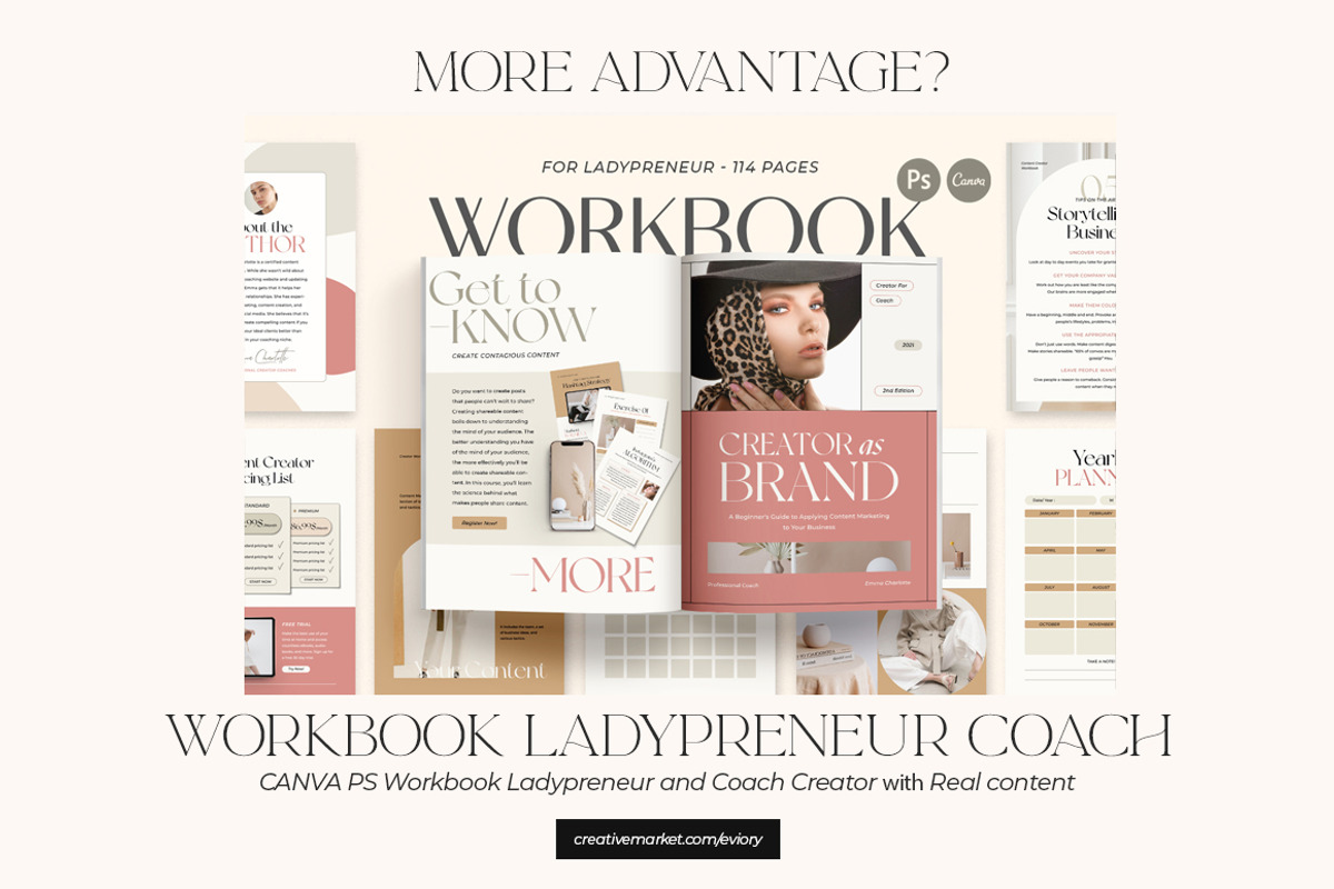 SALE Insta Ladypreneur Coach CANVA, a Social Media Template by Eviory (Photo 31 of 36)