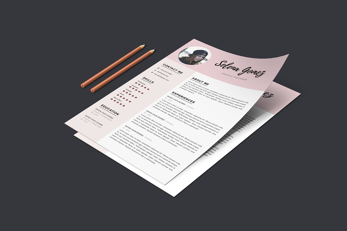 Clean Cv Template, a Resume Template by Emaholic Template (Photo 4 of 4)