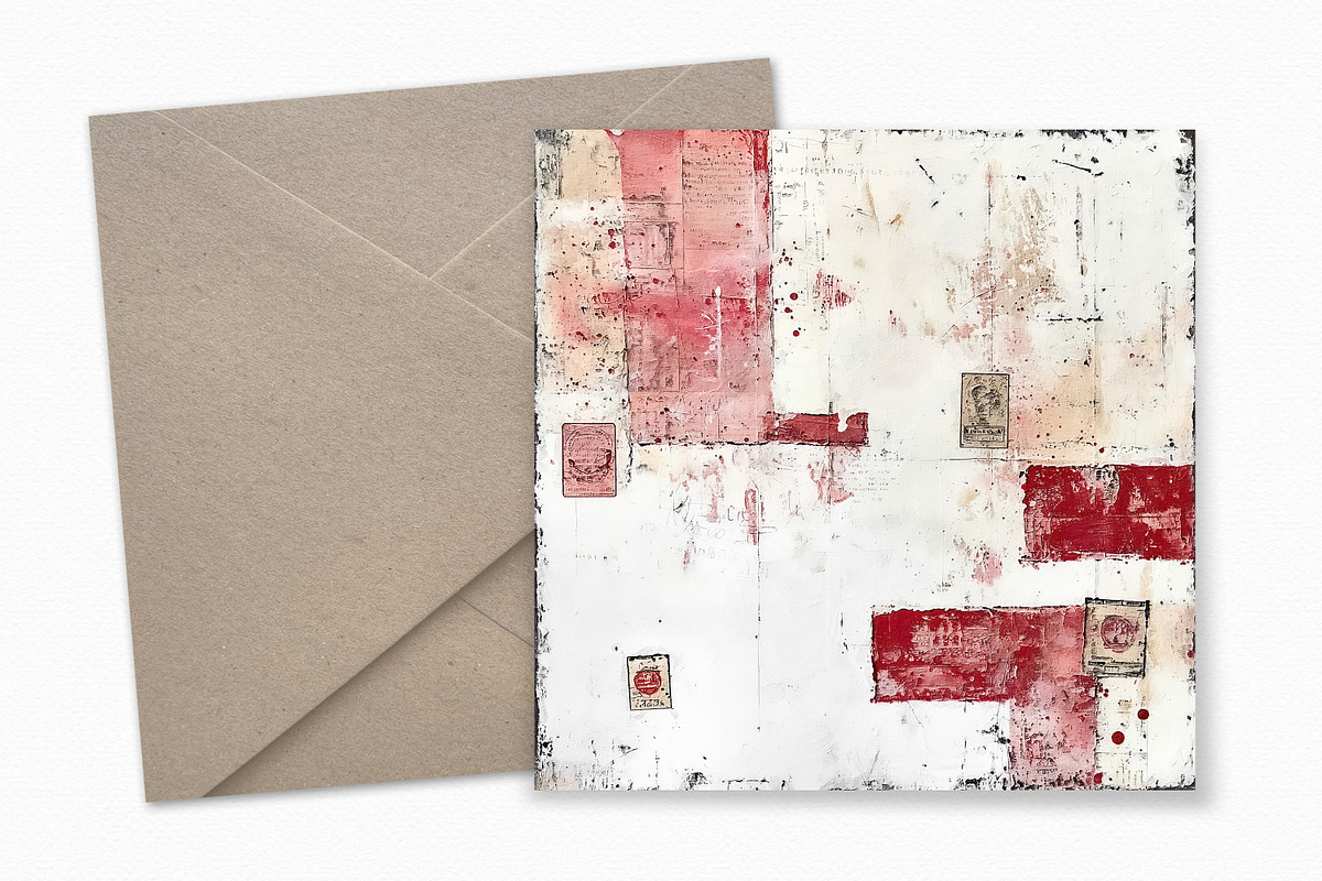 Grungy Postals, a Decorative Illustration by rileyBgraphics (Photo 3 of 6)