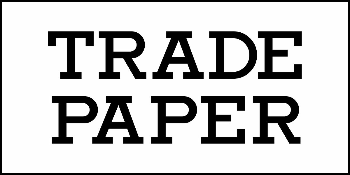 Trade Paper JNL, a Slab Serif Font by Jeff Levine Fonts (Photo 2 of 5)