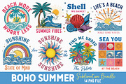 Boho Summer PNG Bundle, an Illustration by Dream Creation (Thumbnail 1 of 17)