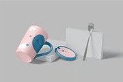 Mug Mockups, a Cups & Container Mockup by megostudi0 (Thumbnail 4 of 6)