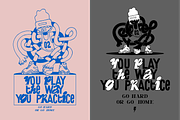 Noodle Basketball, a Sport Illustration by hand draw (Thumbnail 2 of 7)