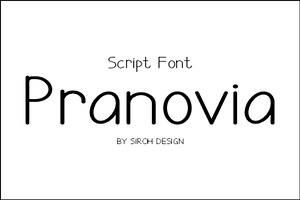 Pranovia Font