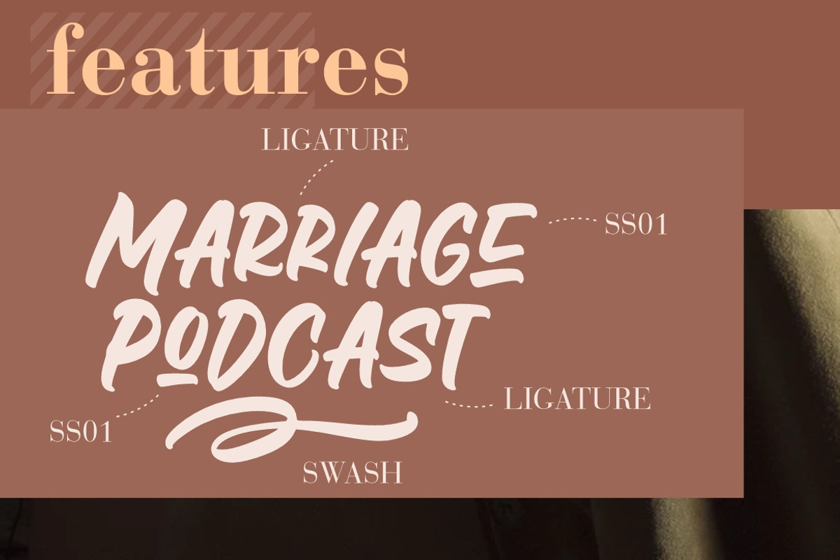 Megaloman Brush Marker, a Script Font by Creatype Studio (Photo 2 of 9)