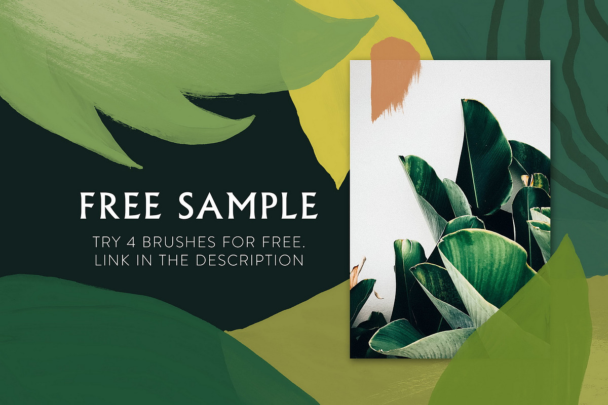 Tropics Photoshop&Procreate Brushes, a Brush Add-On by Struvictory.art (Photo 8 of 8)