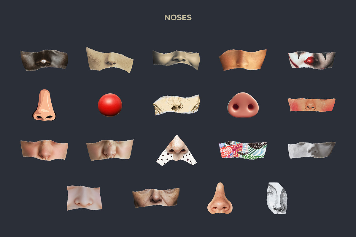 The Face Collage, an Object Graphic by Graphicdome (Photo 15 of 21)