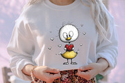 Cute Baby Duck Valentine Clipart, an Illustration by designcity5 (Thumbnail 5 of 5)