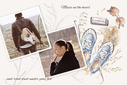 After Snow. Watercolor set., an Illustration by Dinkoobraz (Thumbnail 2 of 19)