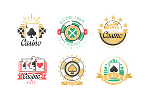 Casino and Card Poker Logo Design, an Object Illustration by TopVectors
