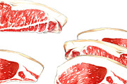 Fresh Meat Watercolor, a Food Illustration by wedraw (Thumbnail 2 of 5)
