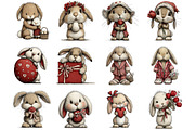 Cute Easter Clipart Bunny Clipart, an Illustration by DreamArtGraphic (Thumbnail 4 of 4)