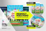 Family Fun Day Flyers, a Flyer Template by kinzi21 (Thumbnail 5 of 5)