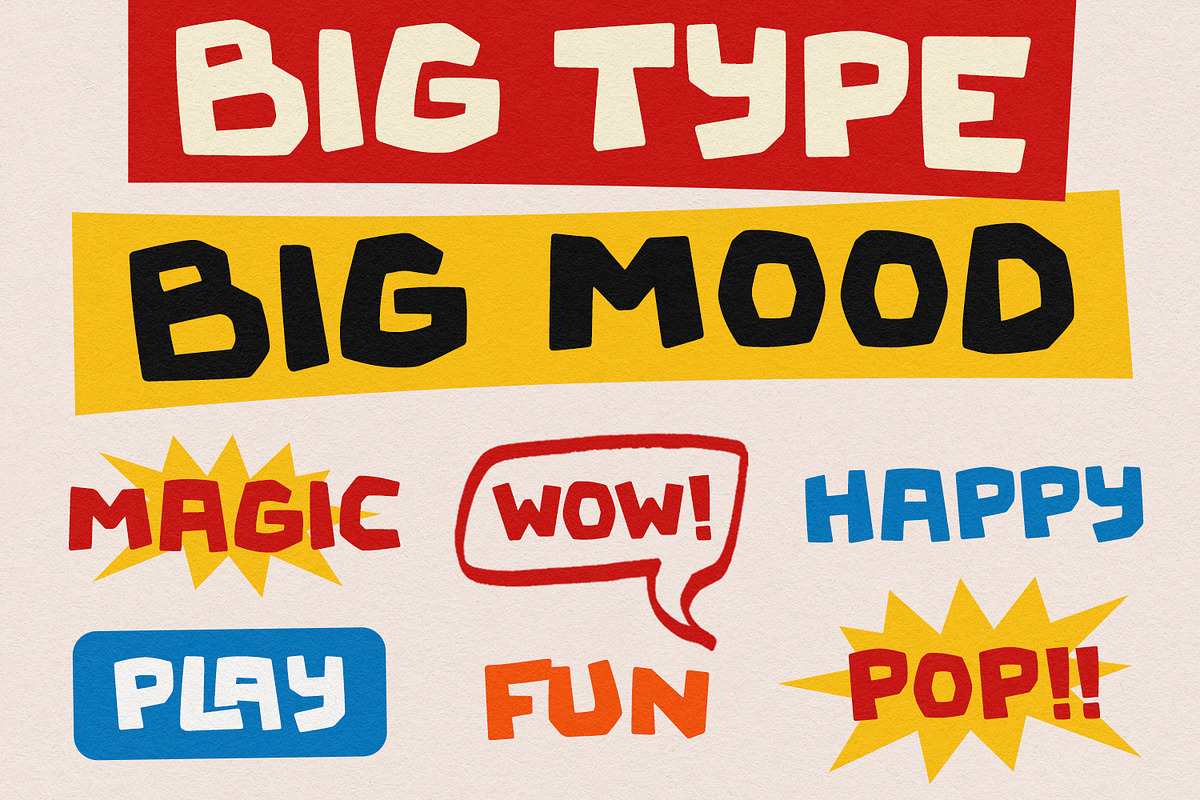 Dela Fomigo – Retro Display, a Handwritten Font by Black Junst (Photo 3 of 7)