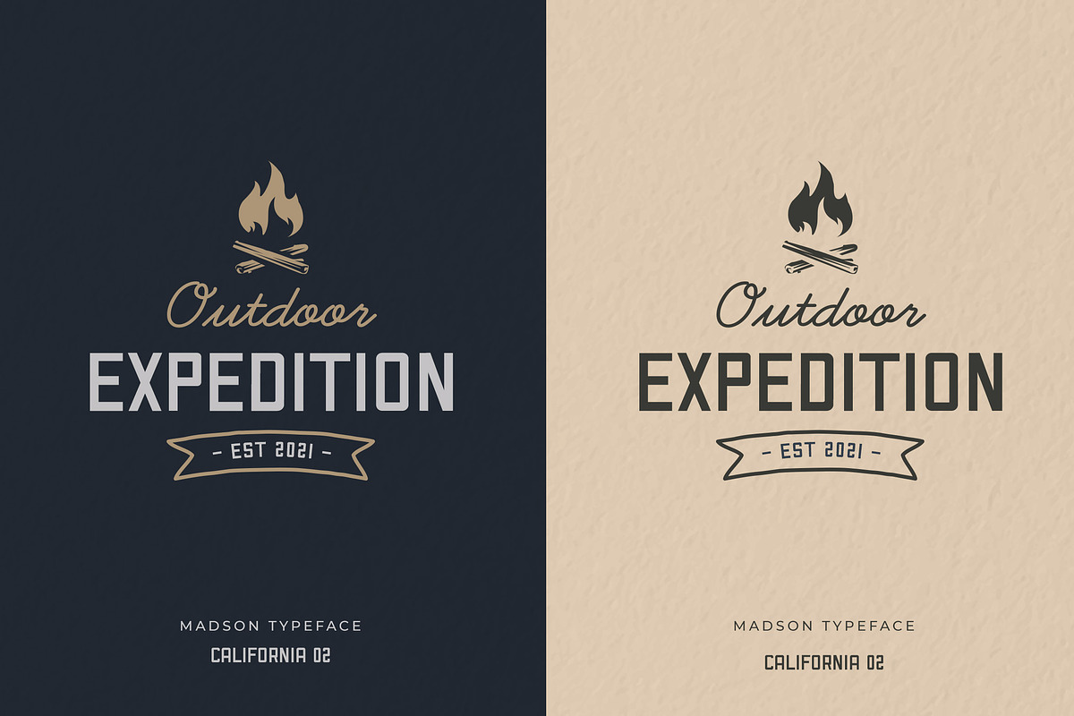 Madson - Masculine modern typeface, a Sans Serif Font by CCS Type (Photo 7 of 16)