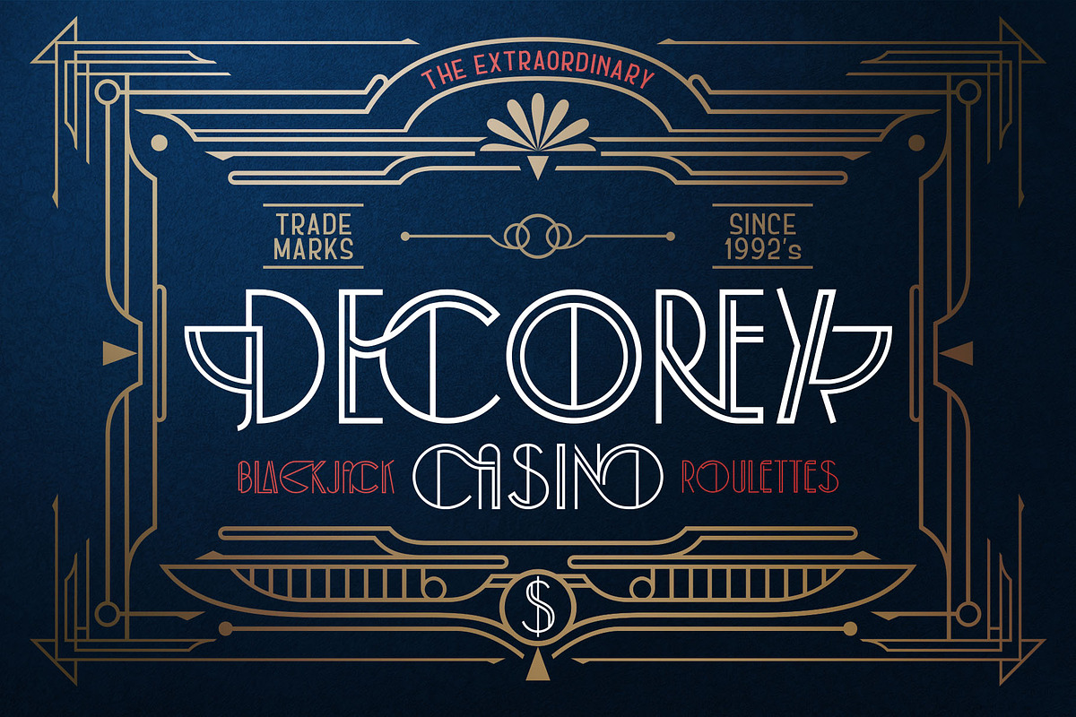 Art Decory Typeface, a Sans Serif Font by alit design (Photo 11 of 17)
