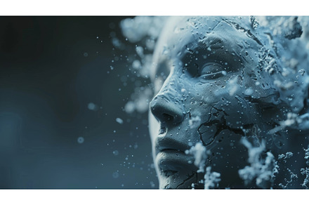 An Artificial Intelligence concept, a Technology Photo by ZinetroN