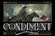 Siren cosmic Typeface, a Serif Font by alit design (Thumbnail 7 of 20)