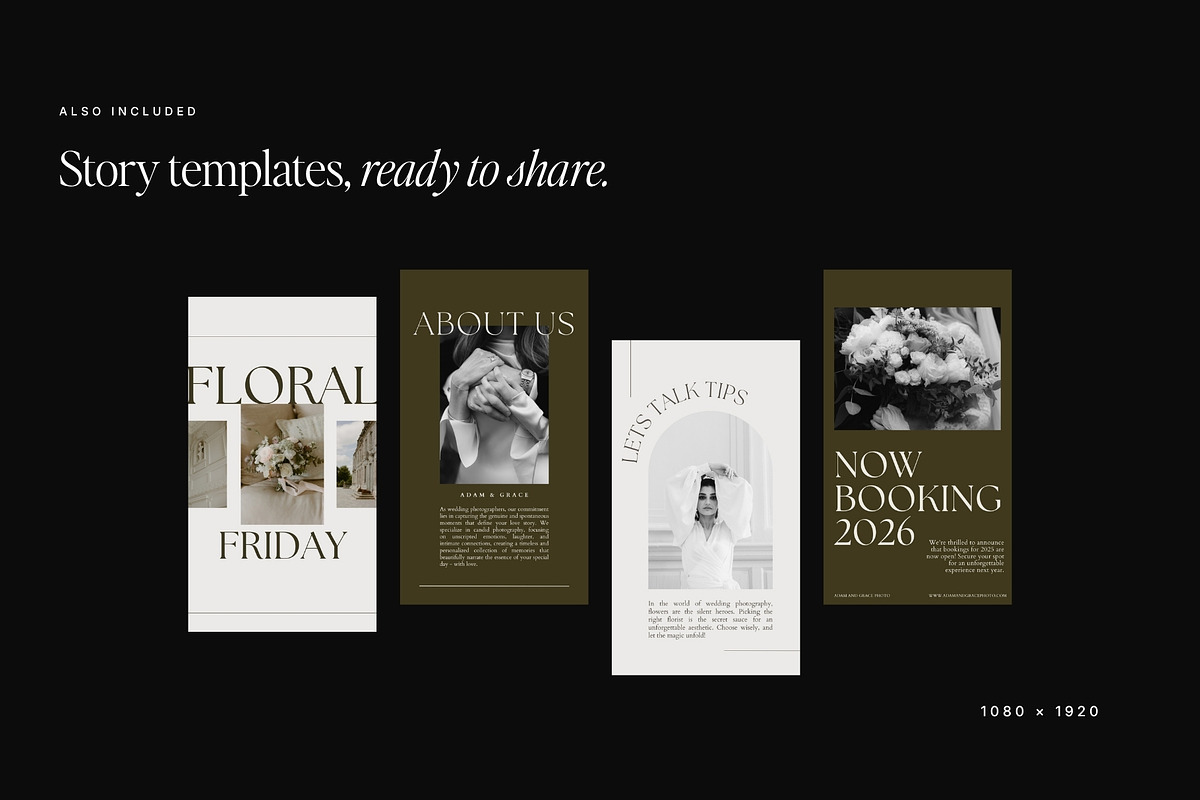 Modern Canva Instagram Templates, a Social Media Template by Adam and Grace (Photo 22 of 22)
