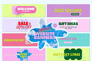 Bold Web Banners Templates, a Landing Page Template by Hell Yeah Designs (Thumbnail 2 of 6)