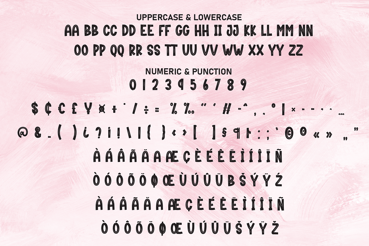 Pink Brush | Script Font, a Script Font by Scratchones (Photo 7 of 8)