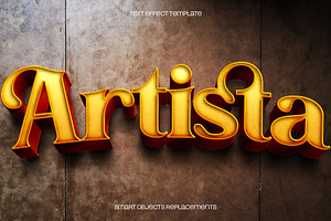 Artista Text Effect