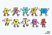Book Buddies Cartoon Characters, an Illustration by The Isian (Thumbnail 3 of 13)