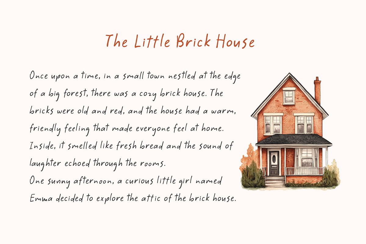 The Cherry Season - Handwritten Font, a Script Font by Kaya Fonts (Photo 23 of 36)