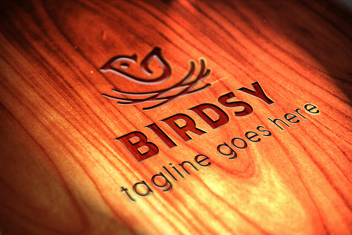 Bird Nest Nature Vector Logo, a Branding & Logo Template by GladicMonster (Photo 14 of 14)