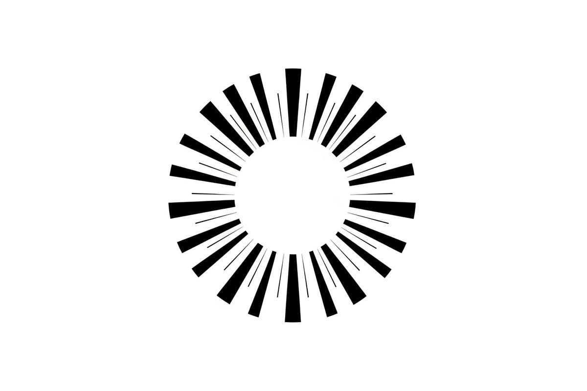 Sunburst Rays Vector Bundle Bundle, an Illustration by yasushie (Photo 24 of 31)