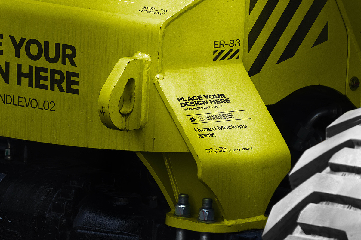 12x Mockup Construction Bundle, an Advertising Mockup by HAZARD MOCKUPS (Photo 7 of 17)