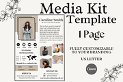 1 Page Media Kit Canva Template, a Social Media Template by Daily Creative (Thumbnail 1 of 4)