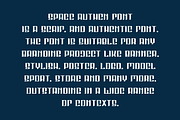 Space Authen - Serif Font, a Serif Font by QR Design Studio (Thumbnail 5 of 7)