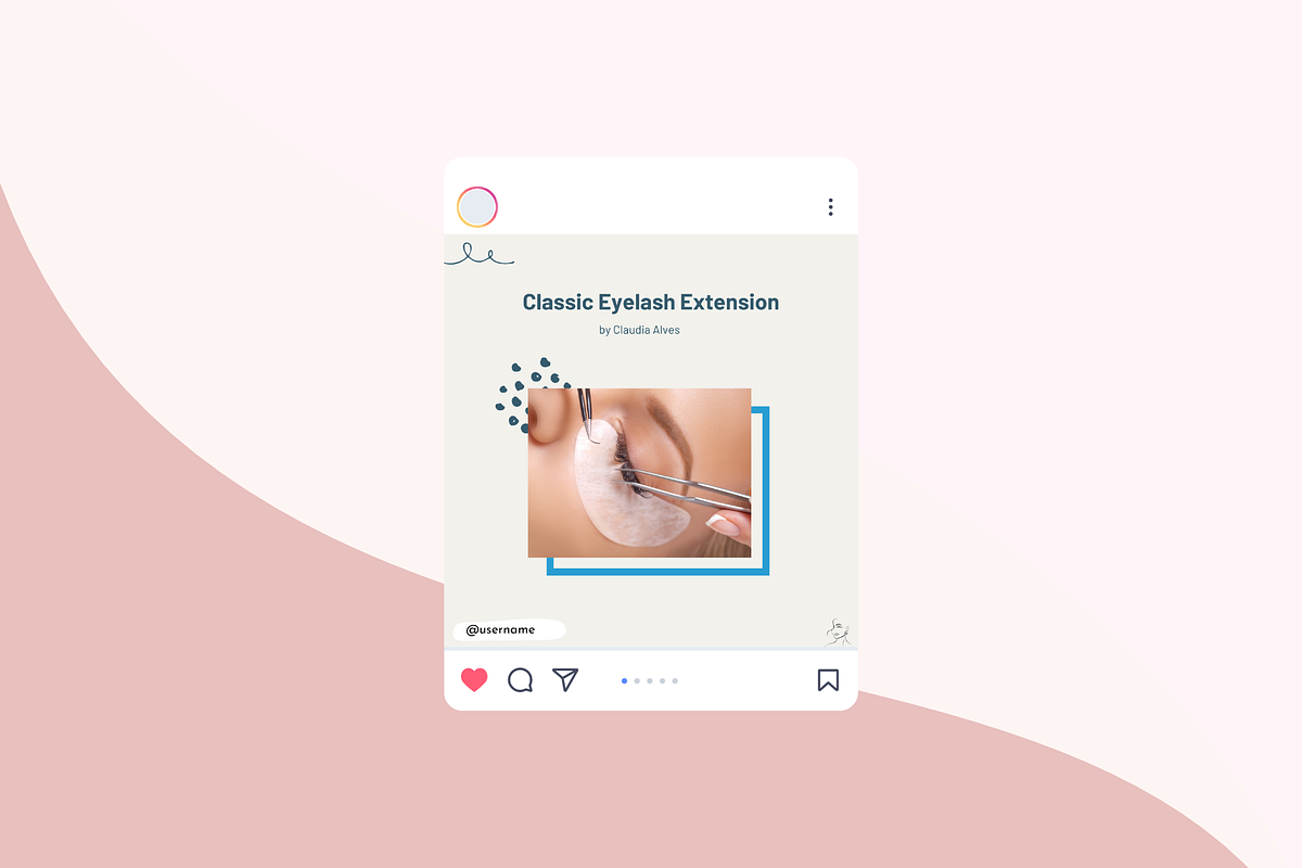 Lash Tech Instagram Template, a Social Media Template by Adored Templates (Photo 4 of 10)