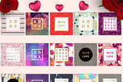 400+ Valentine's Day Cards Pack, a Decorative Illustration by Olha Kostiuk (Thumbnail 3 of 9)
