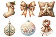 Neutral Christmas Clipart, an Illustration by Daily.Designs (Thumbnail 3 of 5)