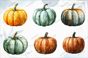 Fall Pumpkin Clipart PNG Autumn, a Graphic by designcity5 (Thumbnail 3 of 5)